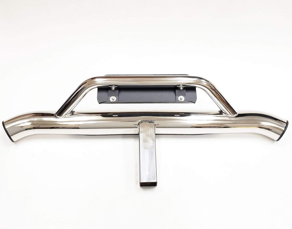 Chrome Towing Hitch Step Bar Drop Step 2" Receiver Truck Trailer Rear Bumper Guard L8597