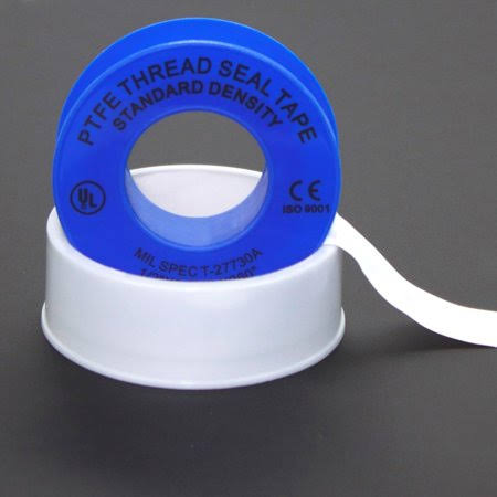 1/2 inch x 520 inch Plumbers Pipe Thread Seal Tape Case of 50 Rolls V6387