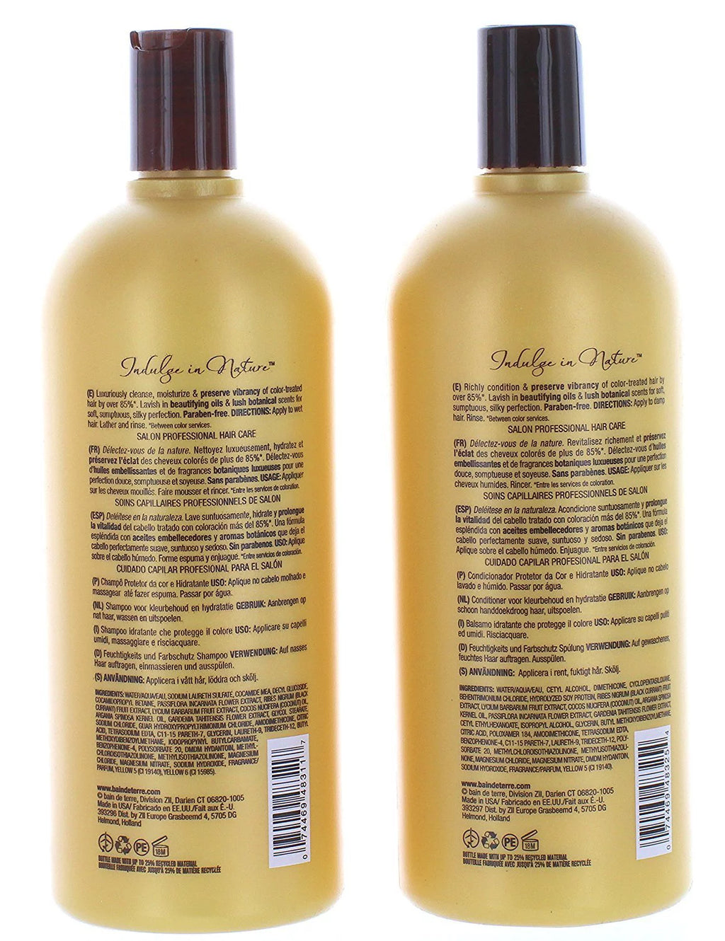 33.8 oz Hair Shampoo and Conditioner Duo T4672