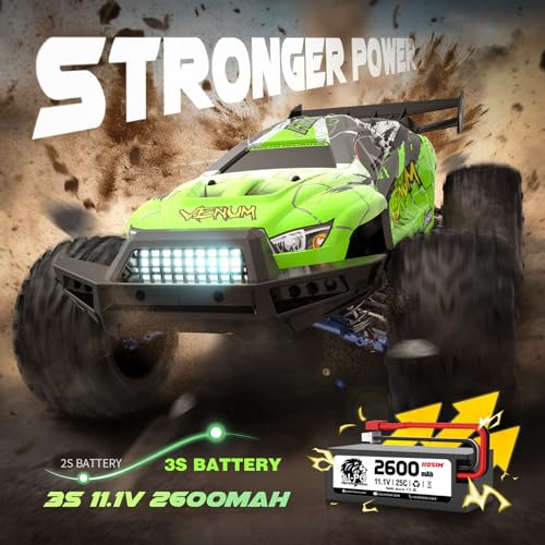 Mini 1:8 RC Car, Remote Control Truck 4X4 Waterproof 2.4GHZ Off Road with 3S Battery G592540
