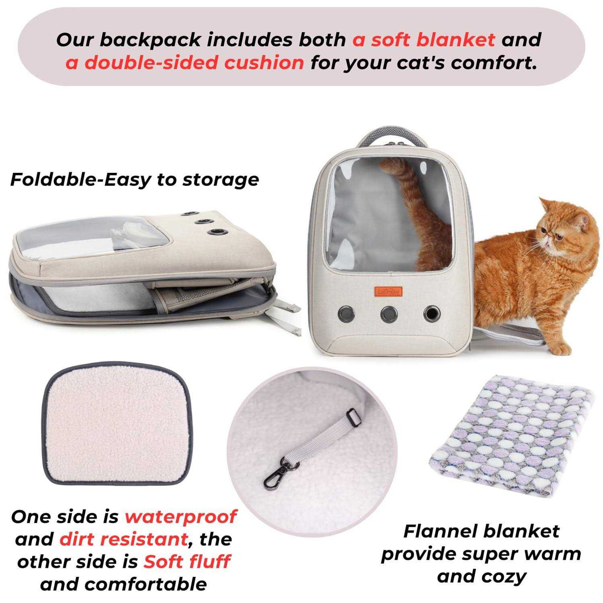 Pet Carrier Backpack C1238