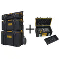 Small Medium Mobile Tool Box and 226 Piece Mechanics Tool Set X780328