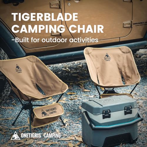 Lightweight Folding Camping Chair 330 lbs Capacity Y2413