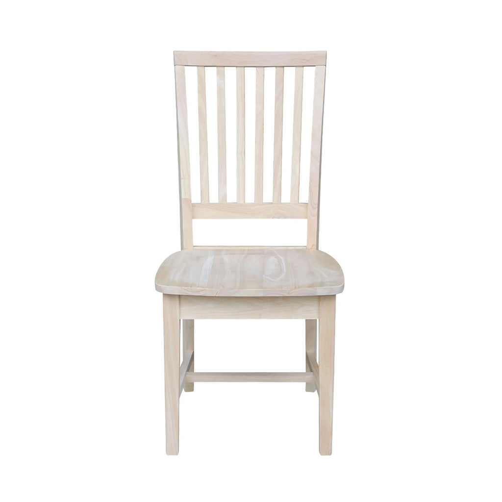 Solid Wood Mission Side Chairs, Set of 2 M705