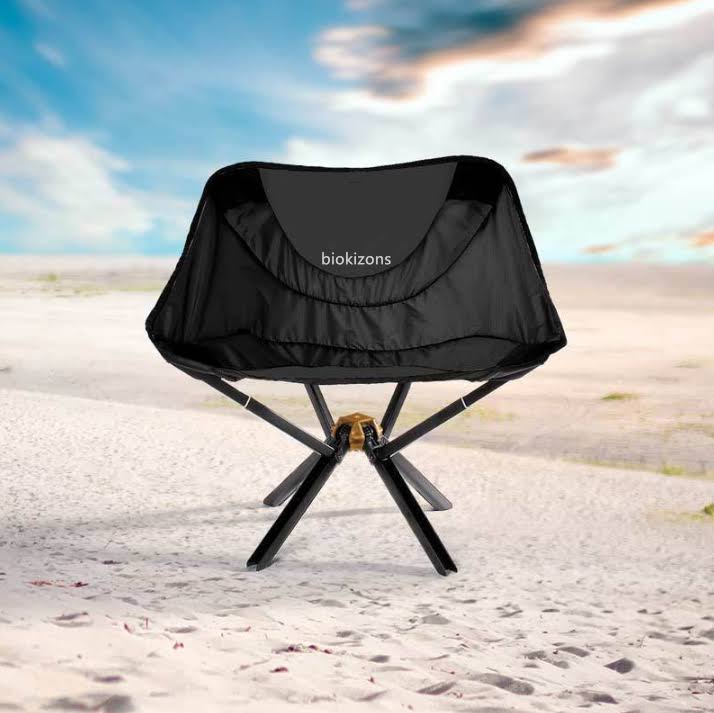 Black Folding Camping Chair A3632