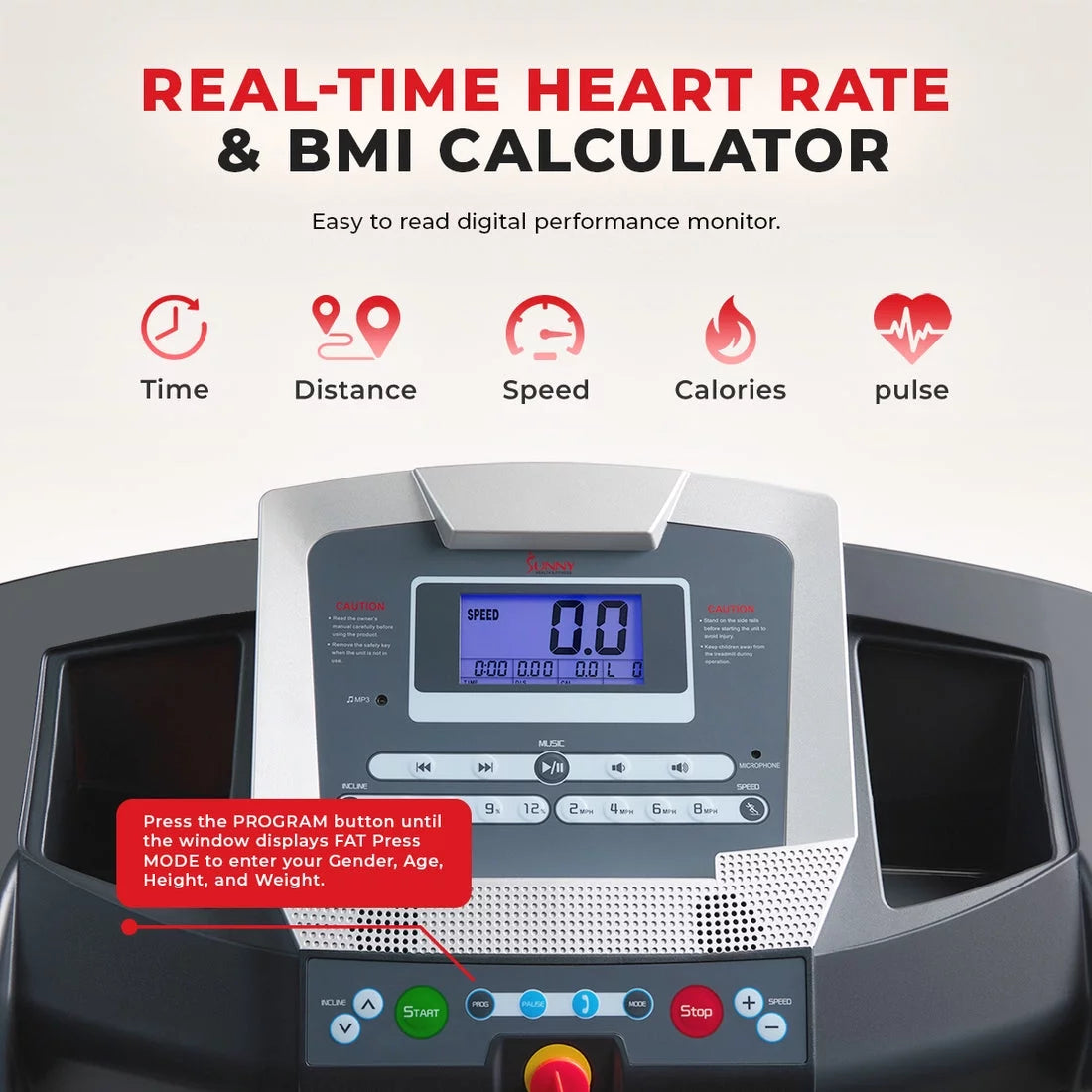 Foldable Treadmill with Auto Incline L599316