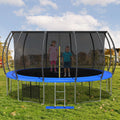 16 FT Trampoline with Safety Enclosure Net and Ladder R40846