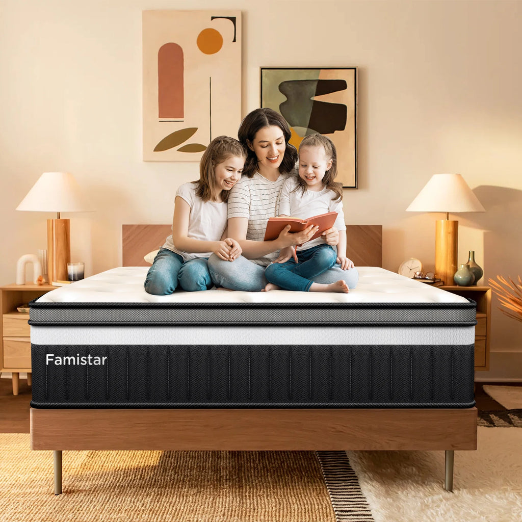 13 Inch Hybrid Innerspring Mattress with Memory Foam C721