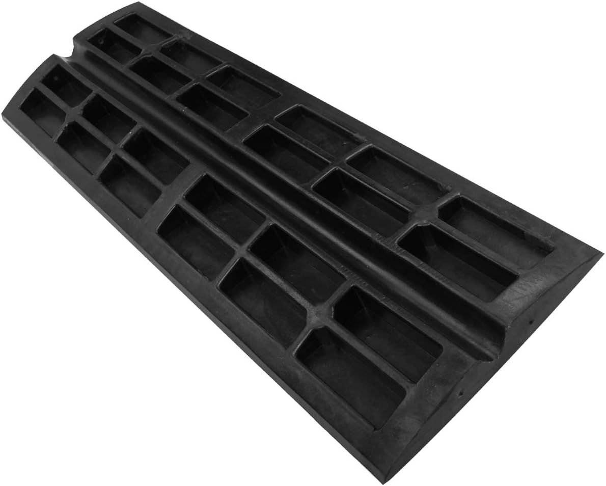 Rubber Curb Ramps 2.5 Inch Rise 1 Pack 10 Ton Capacity P3155