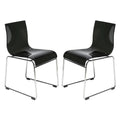 Acrylic Chair Set of 2 B94819