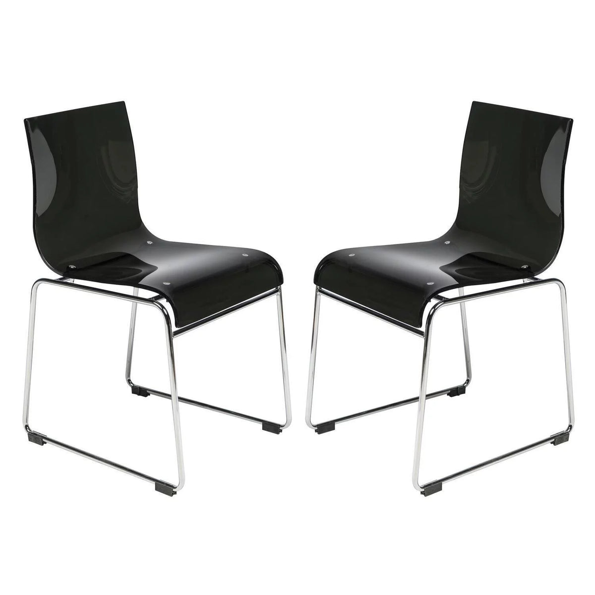 Acrylic Chair Set of 2 B94819