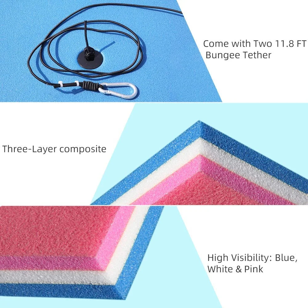 9 x 6 Ft Floating Water Pad W50941