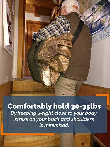Ergonomic Firewood Carrier and Rack P166655