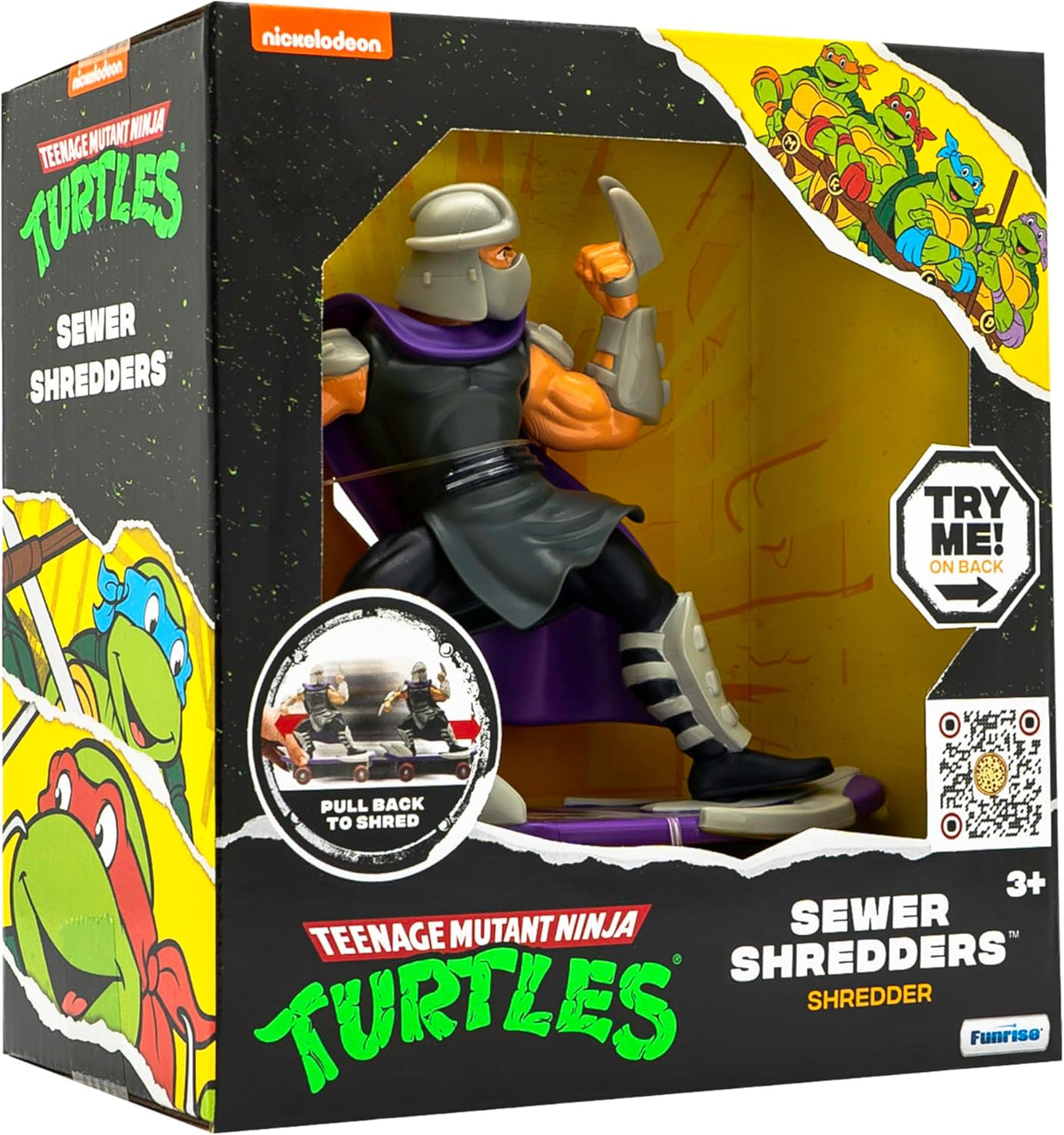 5" Sewer Shredders Classic Edition Action Figure J249