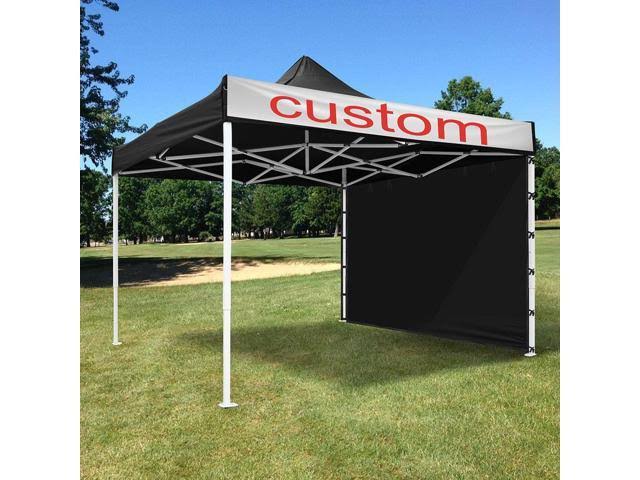10x10 ft Pop Up Canopy with Sidewall Instant Shelter Tent U183