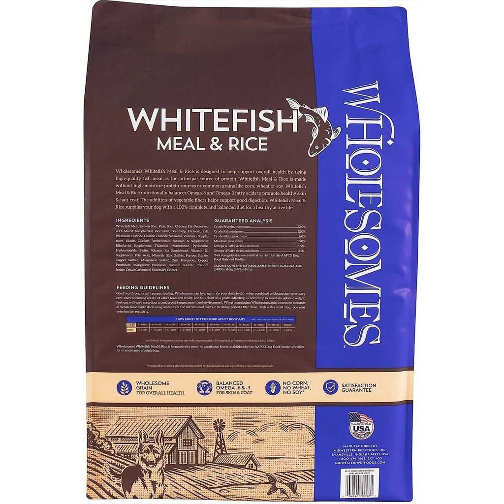 Fish Meal and Rice Dry Dog Food B2549