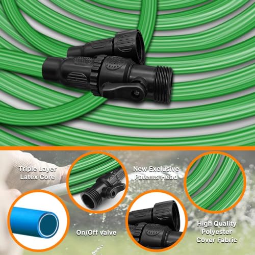 75FT Green Garden Hose E222539