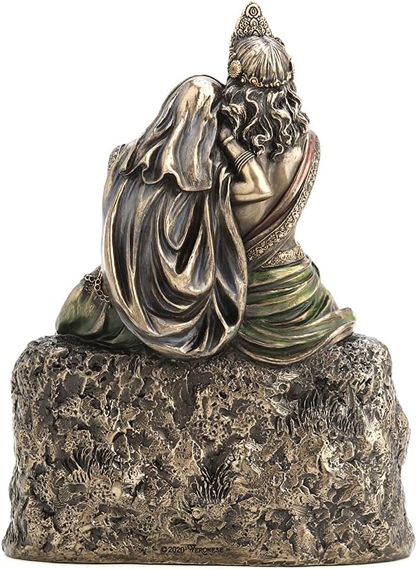 6 3/4 Tall Cold Cast Bronzed Resin Sculpture L6761
