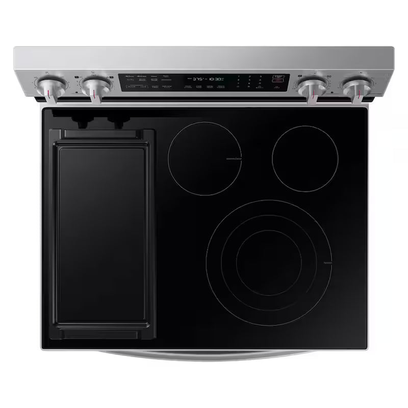 6.3 cu. ft. Convection Electric Range with AirFry in Stainless Steel Y364