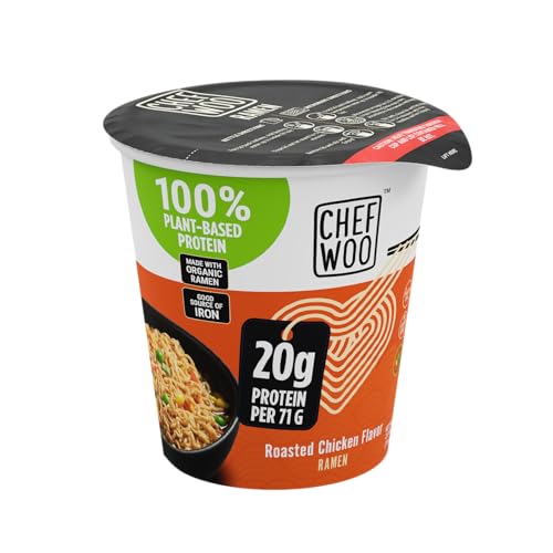 12 PACK Vegan Roasted Chicken Ramen Cup Noodles C44673