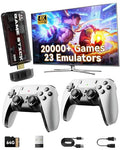 4K HDMI Retro Gaming Console with 20,000+ Built-in Classic Video Games X64959