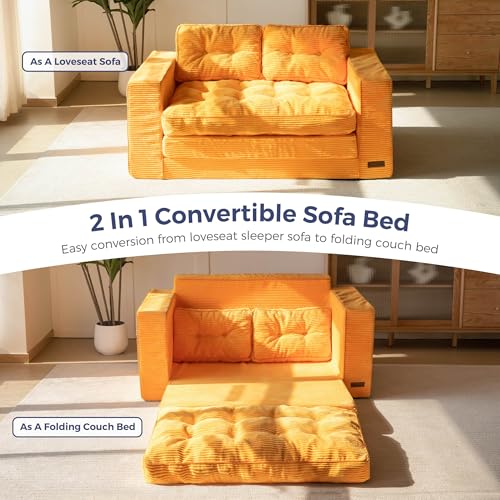 Dark Grey Convertible Sofa Bed A513