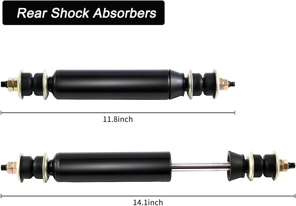 Front and Rear Shock Absorbers for Club Car DS and Precedent T509