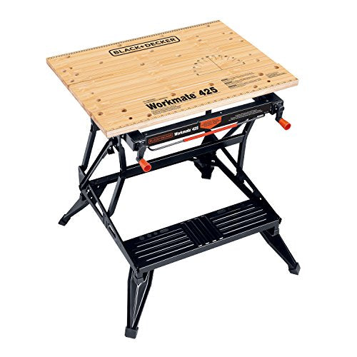 Portable Folding Workbench with Clamps K904647