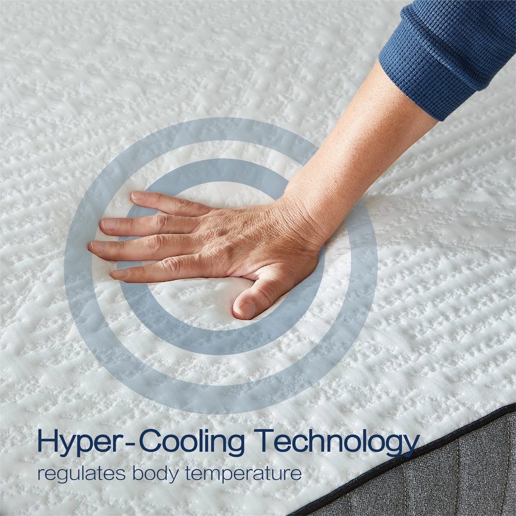12" Medium Firm Hybrid Gel Memory Foam and Spring Mattress, King T769628