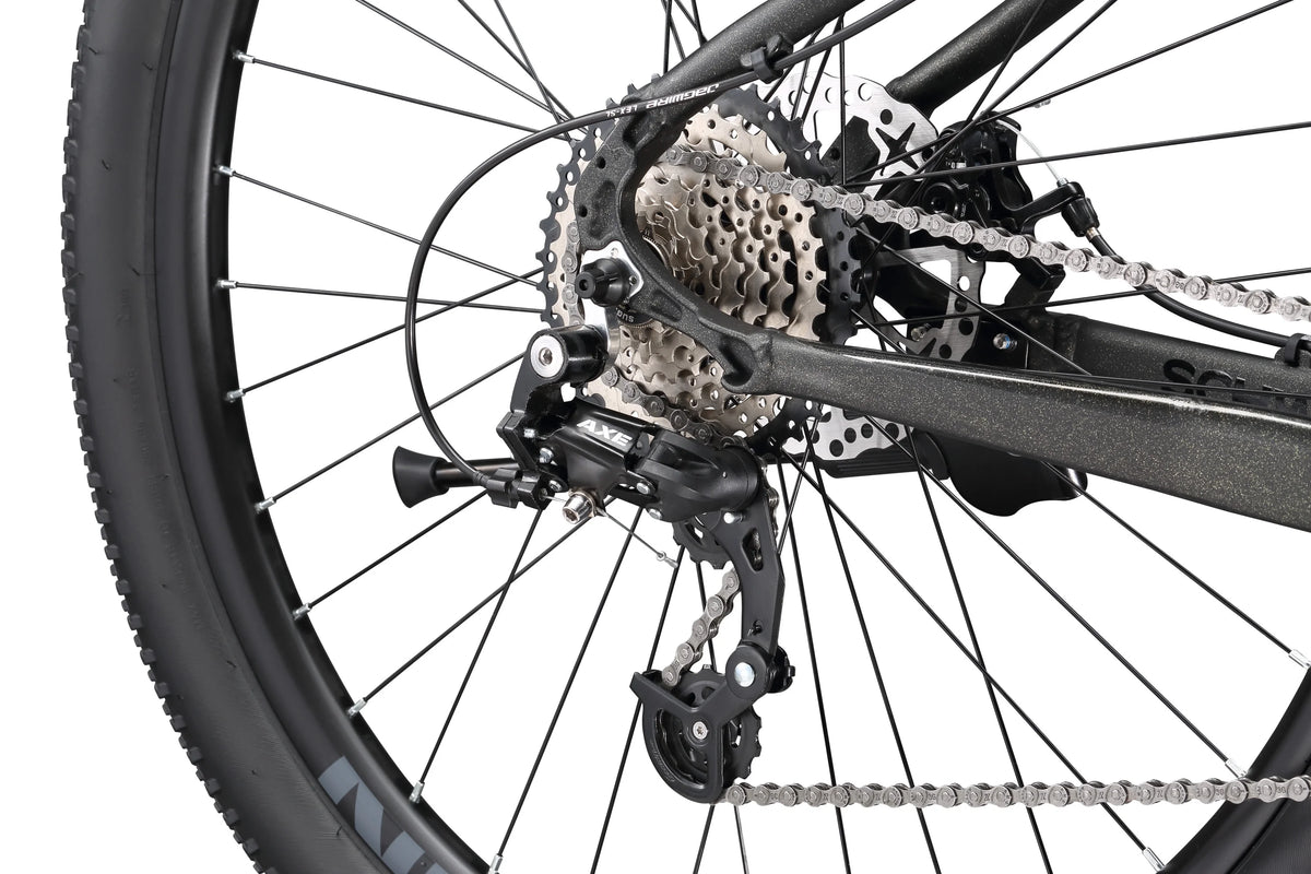 Black Large Frame 8 Speeds Mountain Bike V14934