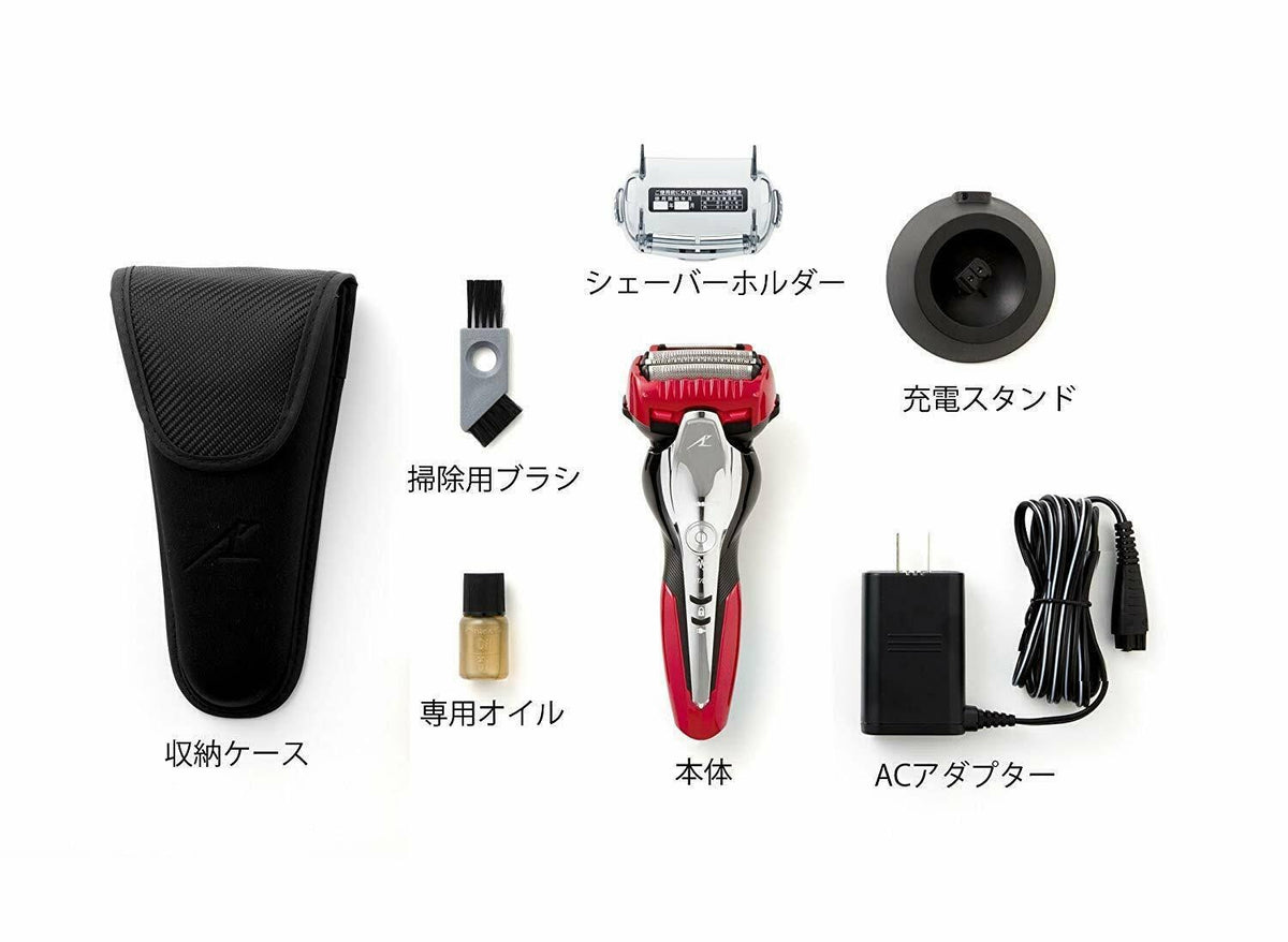 Red 3-Bladed Men's Shaver R725