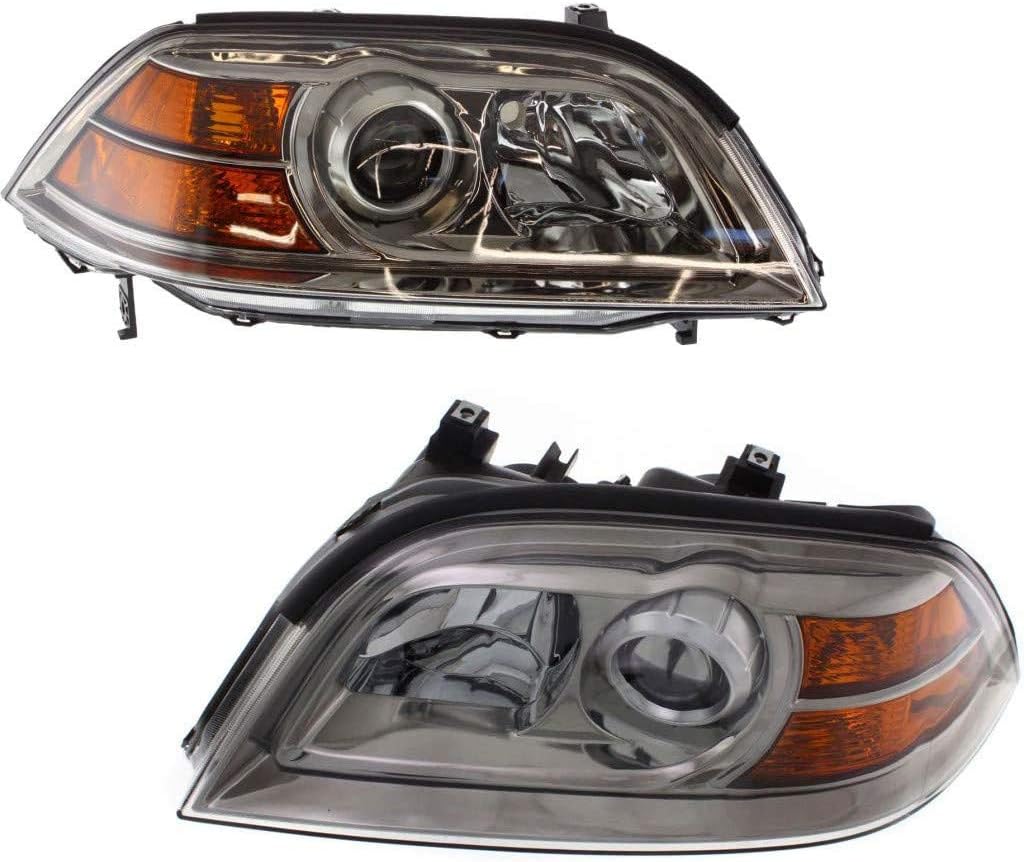 2004 2005 2006 Acura MDX Headlight Assembly Driver and Passenger Side R66158