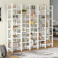 86 Inch 5 Tier Bookcase with 23 Shelves A207