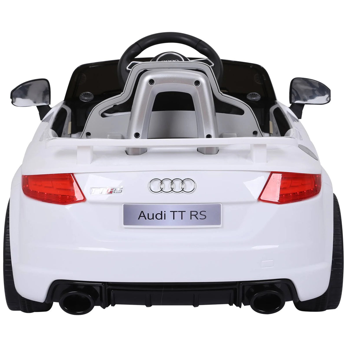 6V Kids Electric Ride on Toy Car with Remote Control - White D74722