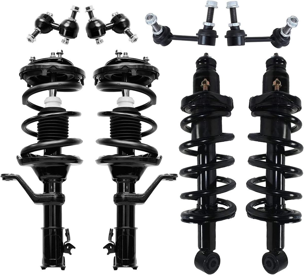 Front Rear Struts Sway Bar Links for 2002-2006 Honda CR-V 8pc S111