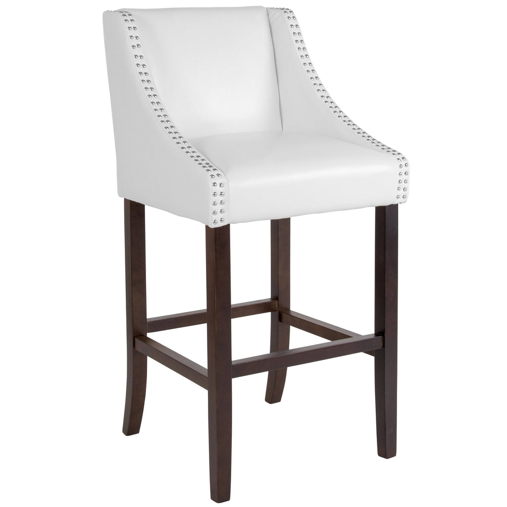 2 Pk Dark Grey Fabric Barstool X14003