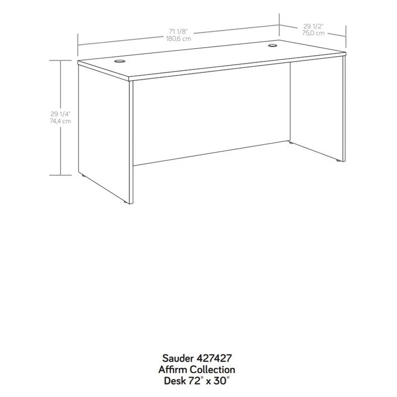 Engineered Wood 72" x 30" Computer Desk N30743