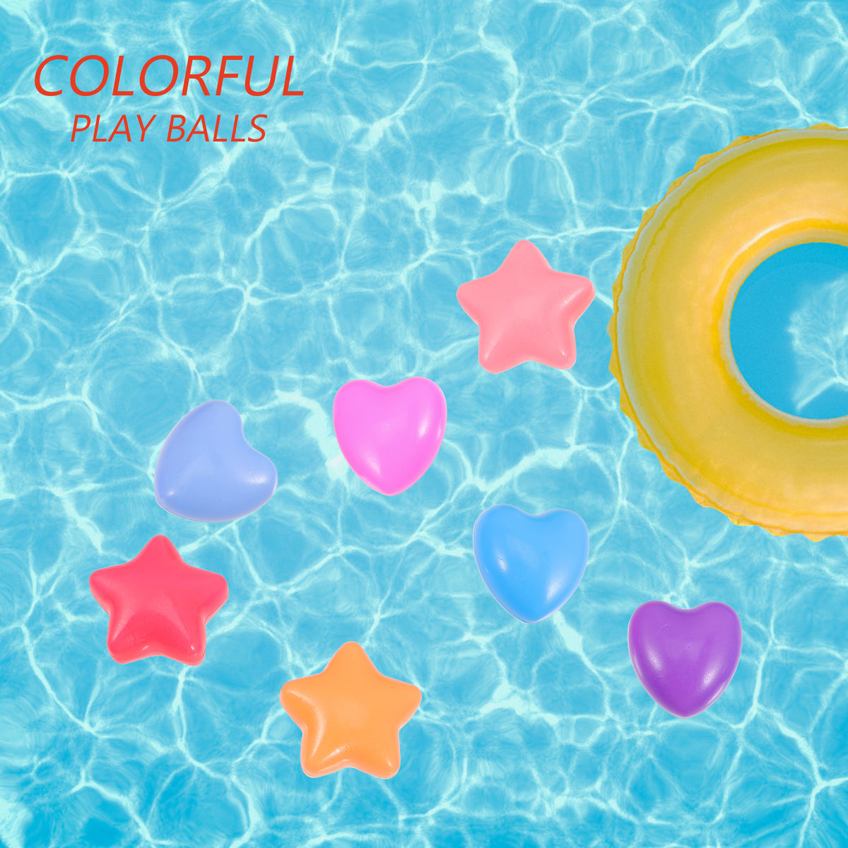 100Pcs Colorful Ocean Balls Swimming Toys D86438