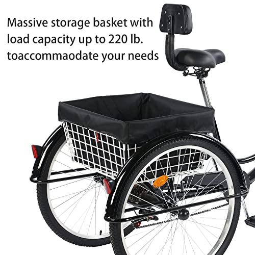 24 inch Three-Wheeled Bicycle Z85218