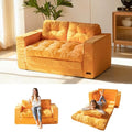 Dark Grey Convertible Sofa Bed A513