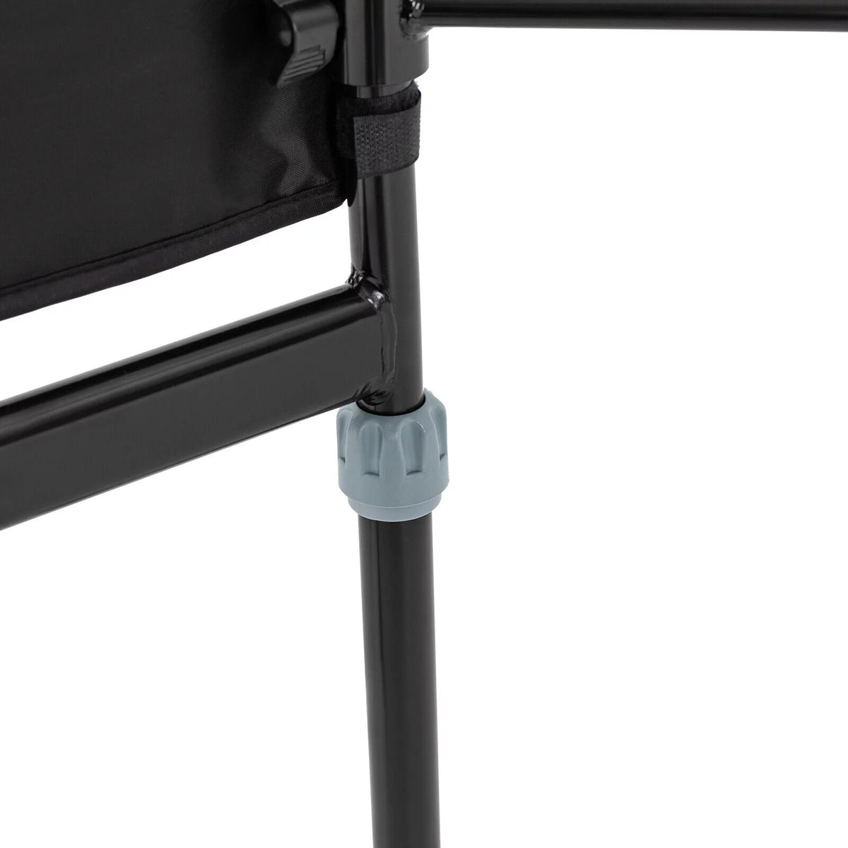Black Adjustable Bed Side Rail with Storage Pocket J47754