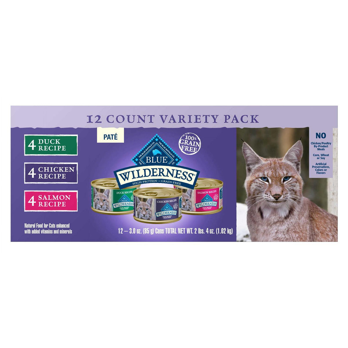 Wet Cat Food Variety Pack O482