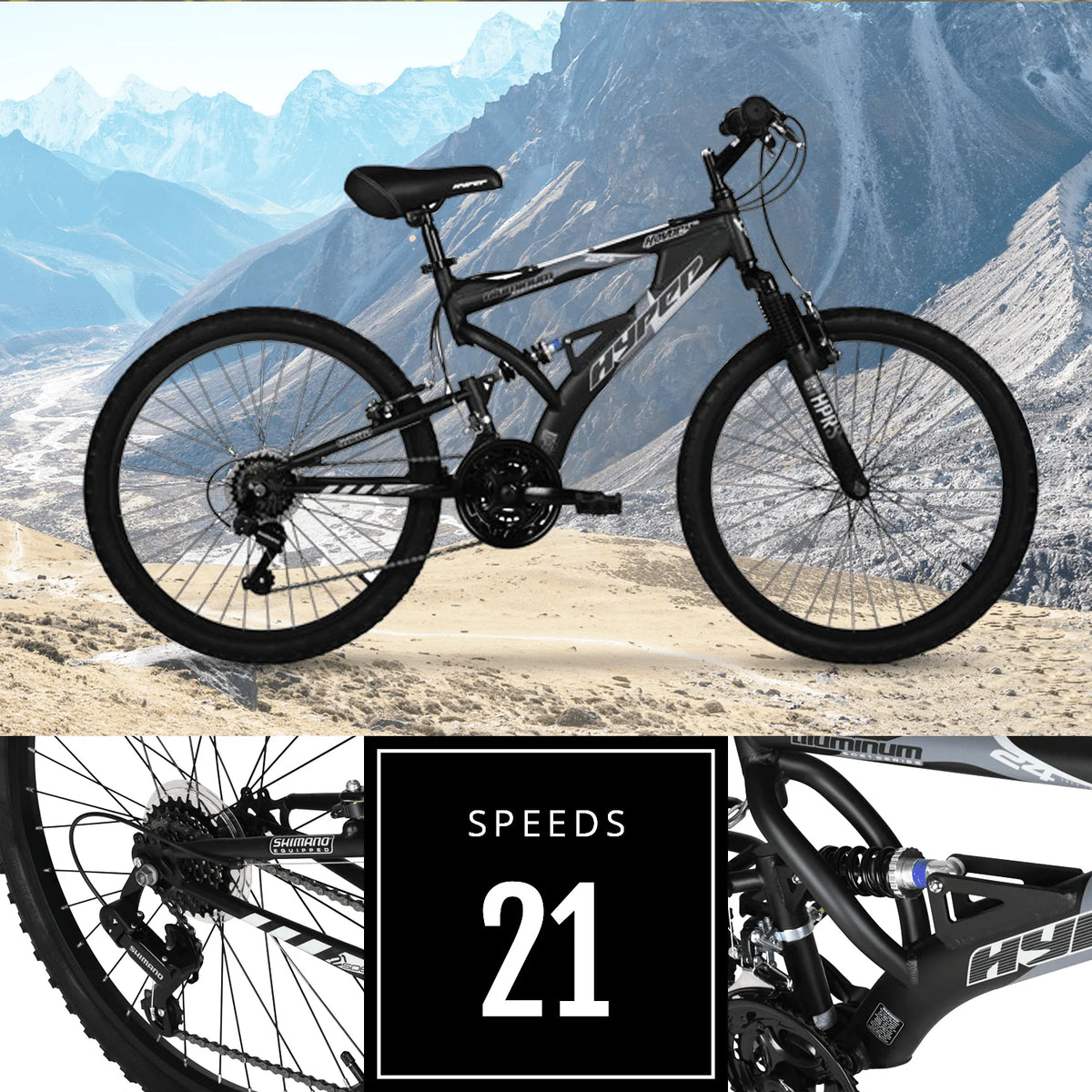 Black Mountain Bike A596