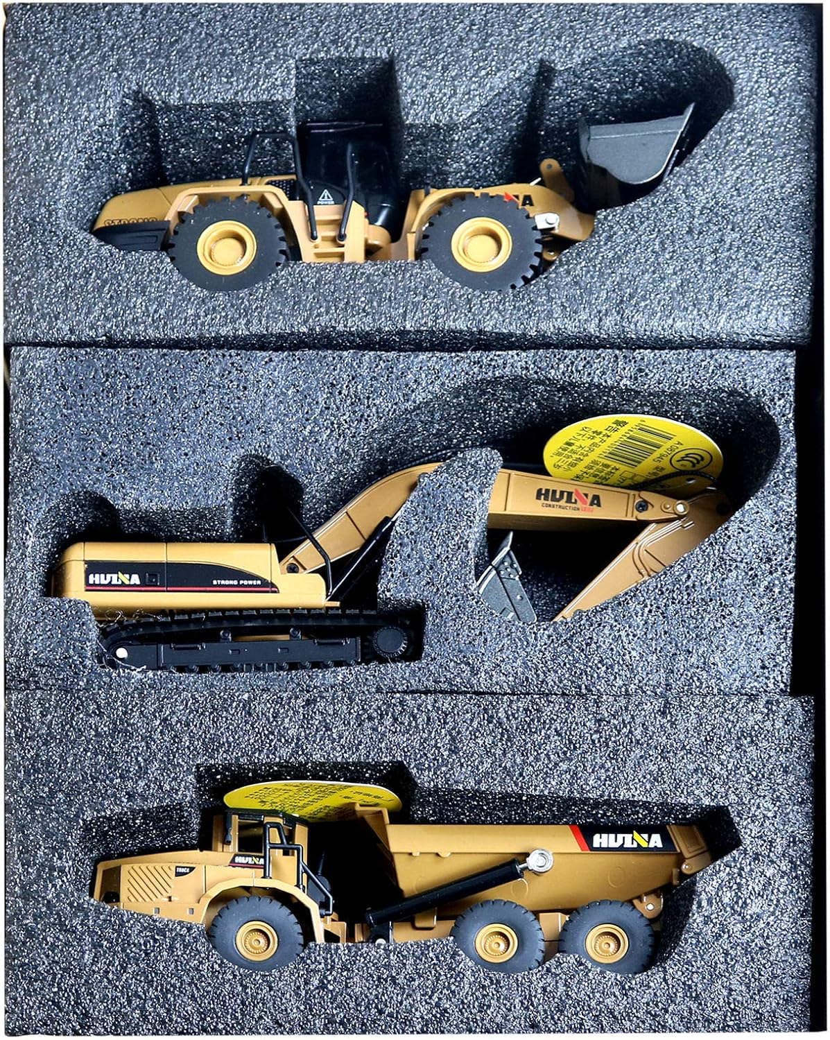 Construction Vehicle Models 1:50 Scale Pack of 3 J876