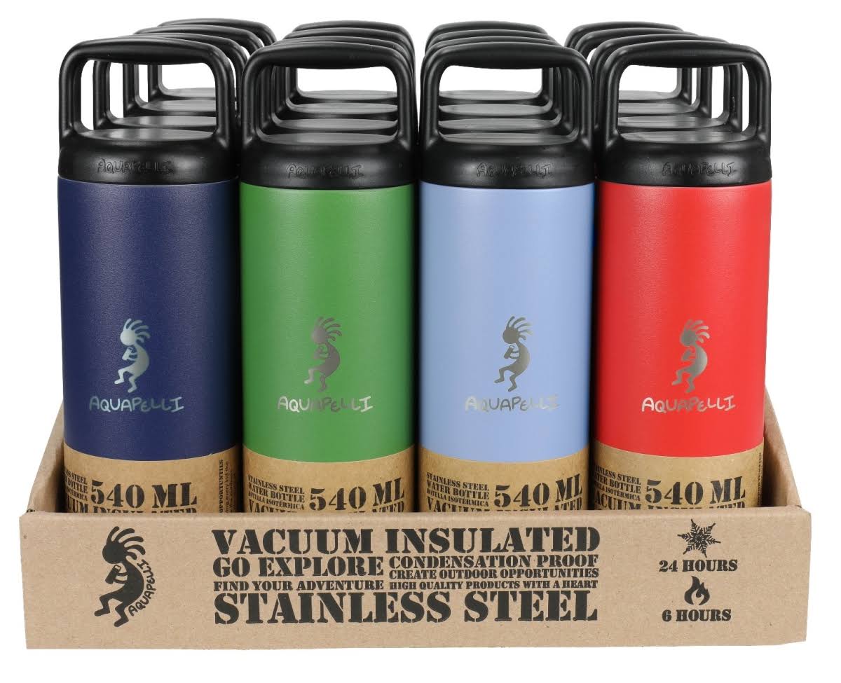 18 oz Vacuum Insulated Water Bottle P434