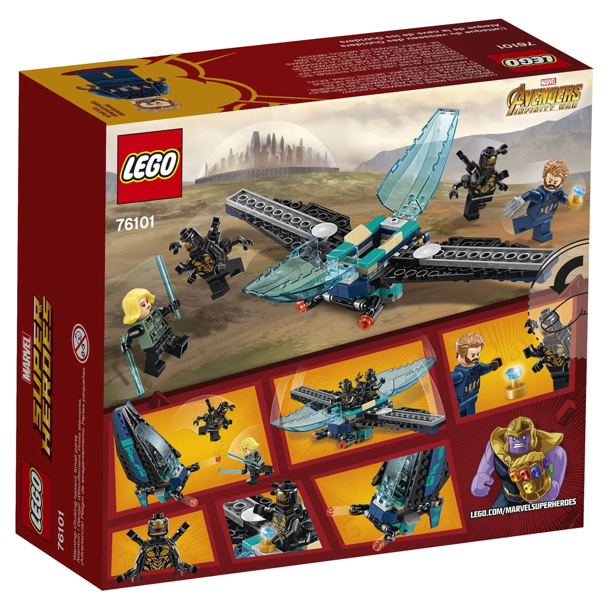 Super Heroes Outrider Dropship Attack D568459