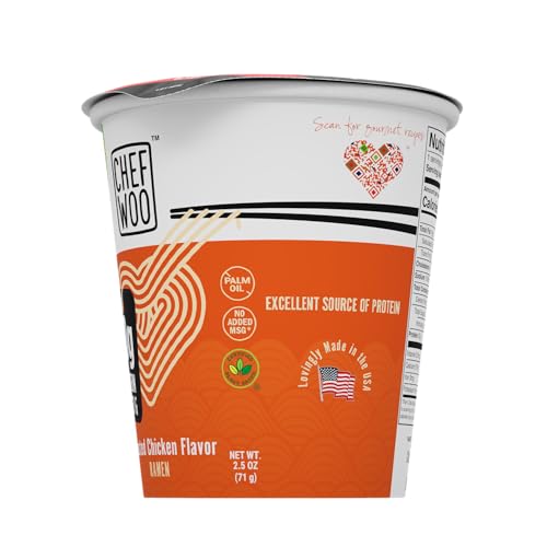 12 PACK Vegan Roasted Chicken Ramen Cup Noodles C44673