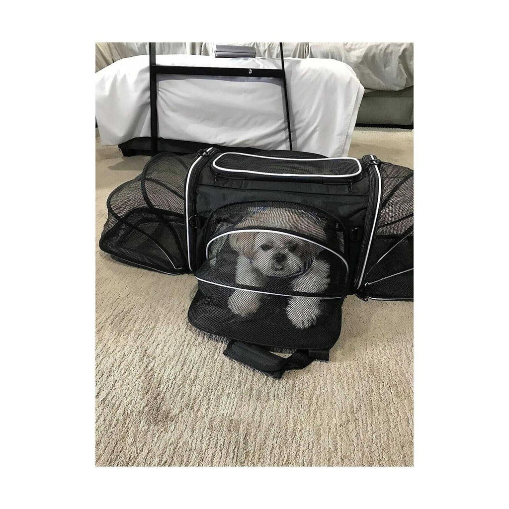 Soft Sided Pet Carrier 4 Expandable Collapsible G2793