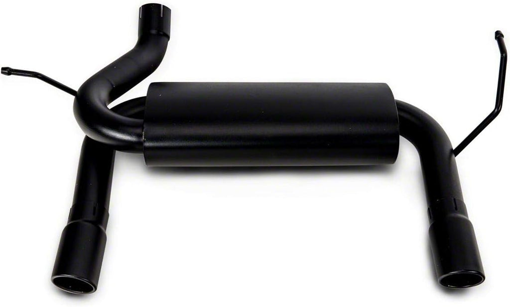 Dual Outlet Axle-Back Exhaust with Black Tips O397373