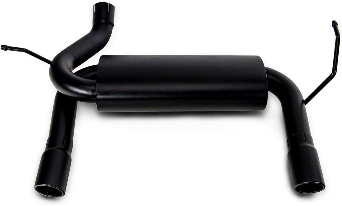 Dual Outlet Axle-Back Exhaust with Black Tips O397373